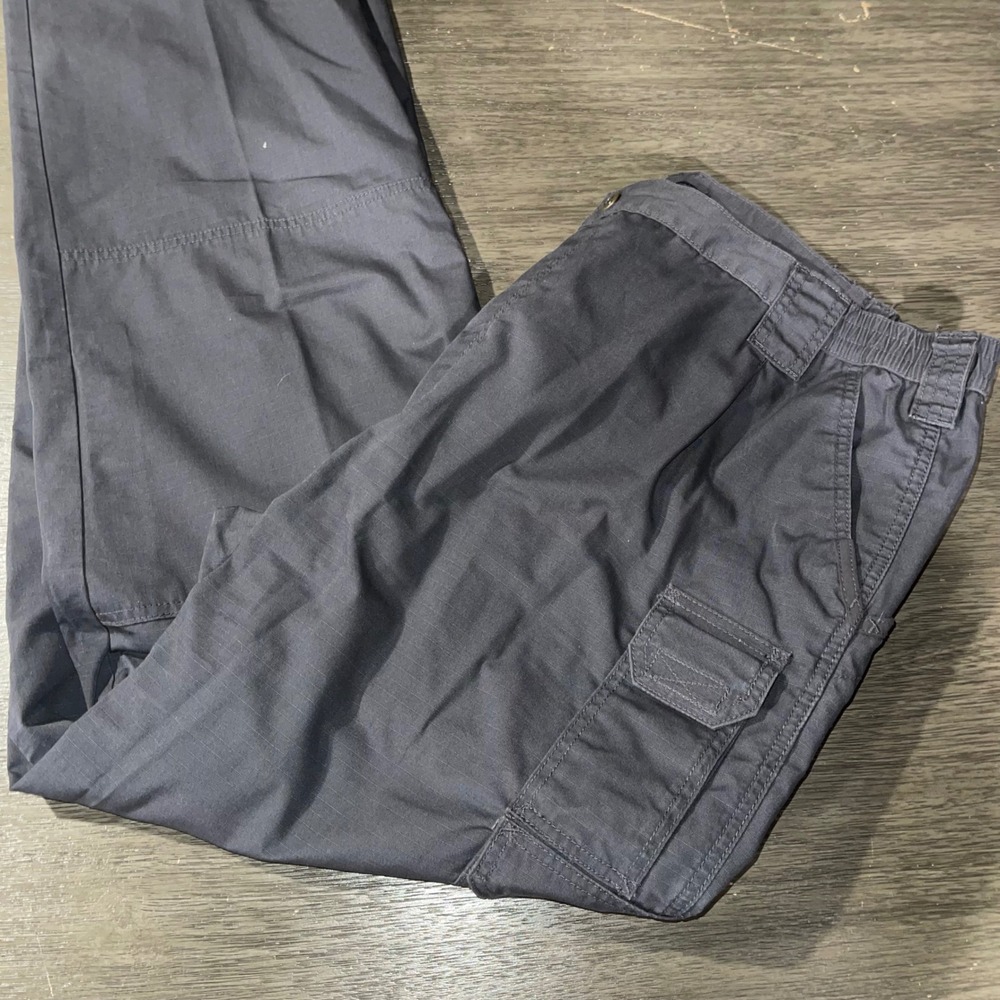 5.11 Tactical Mens 44/34 Grey Cargo Pants Ripstop Utility Workwear 0318